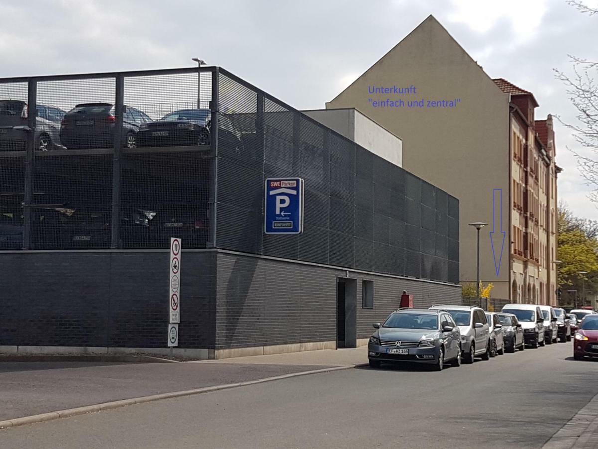 Unterkunft Einfach Und Zentral Erfurt Dış mekan fotoğraf