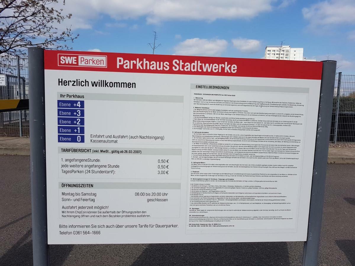 Unterkunft Einfach Und Zentral Erfurt Dış mekan fotoğraf